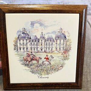 Cheverny Horse & Chateau Trivet